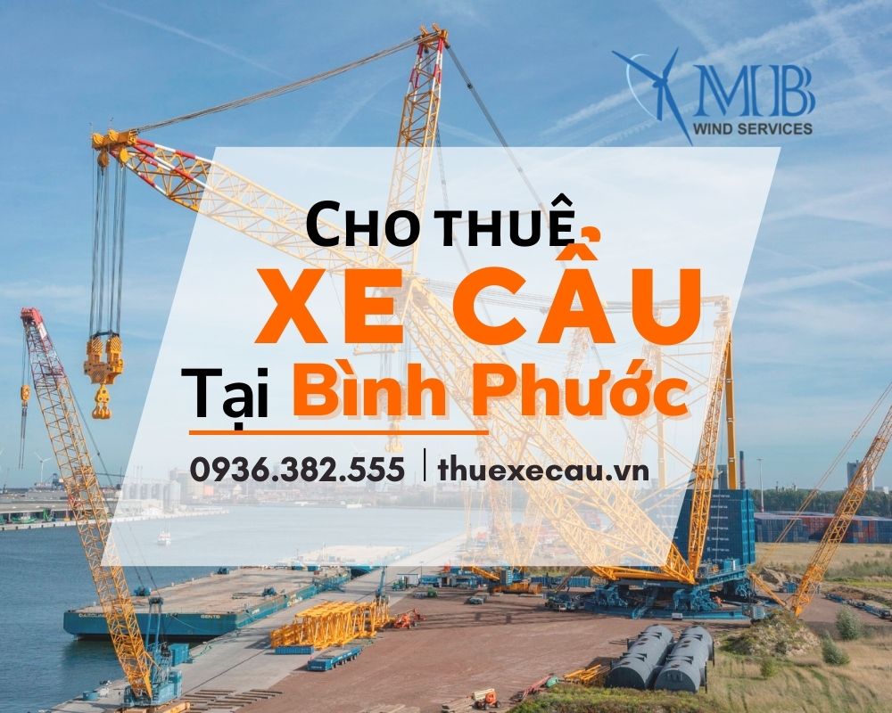 Cho thuê xe cẩu tại Bình Phước