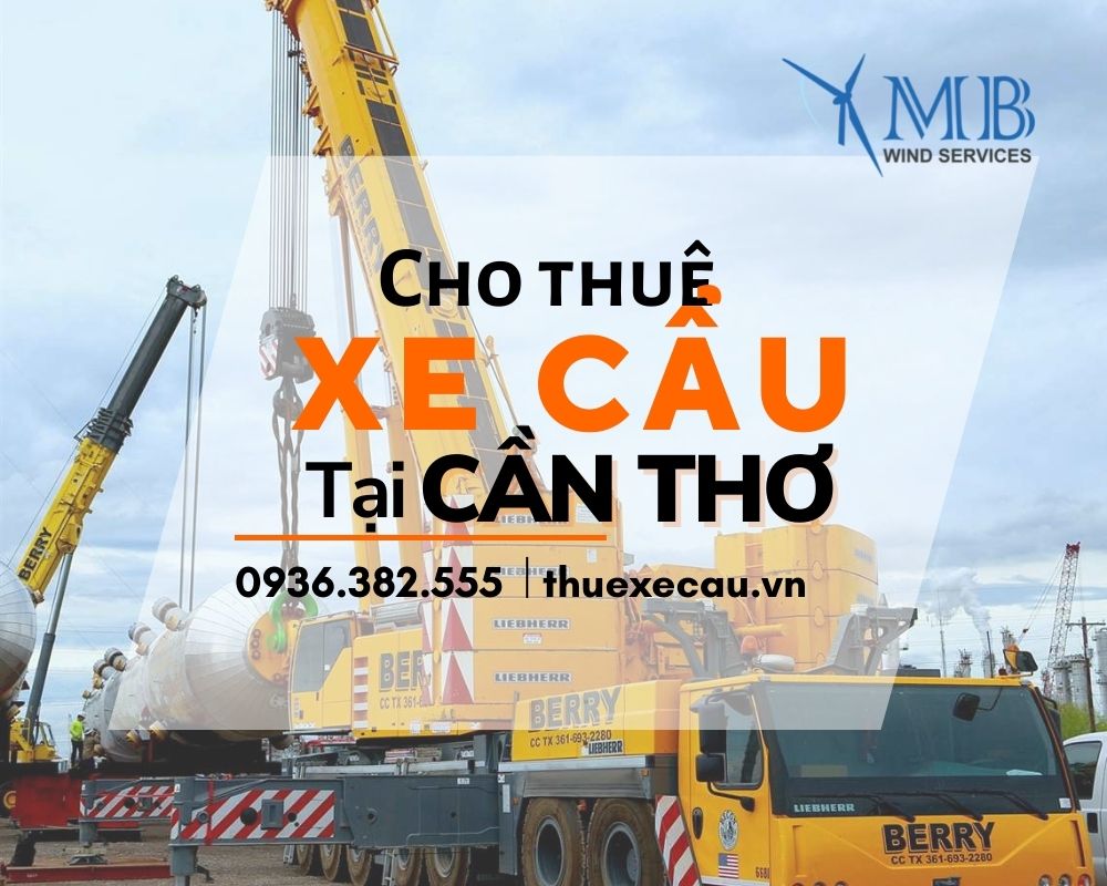 Cho thuê xe cẩu tại Cần Thơ