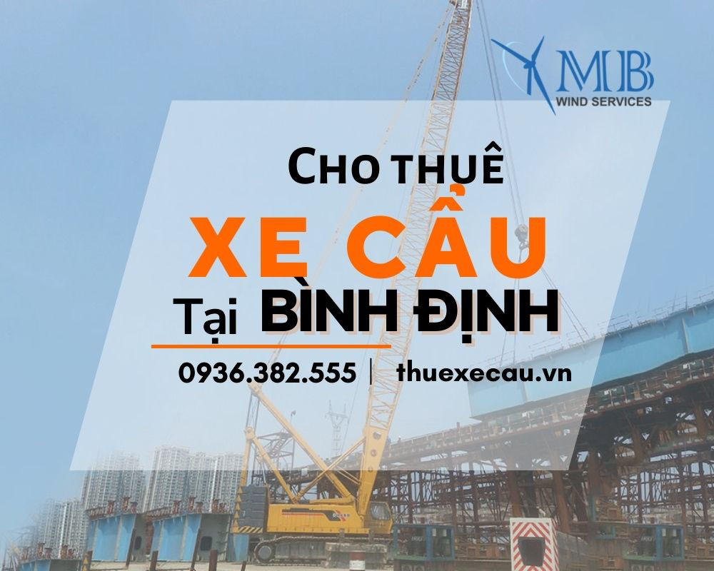 Cho thuê xe cẩu tại Bình Định