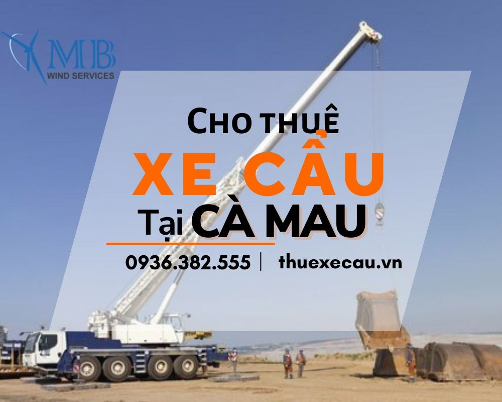 Cho thuê xe cẩu tại Cà Mau