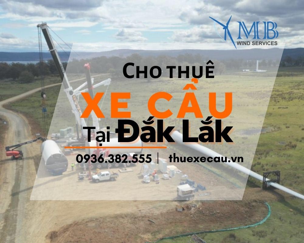 Cho thuê xe cẩu tại Đắk Lắk