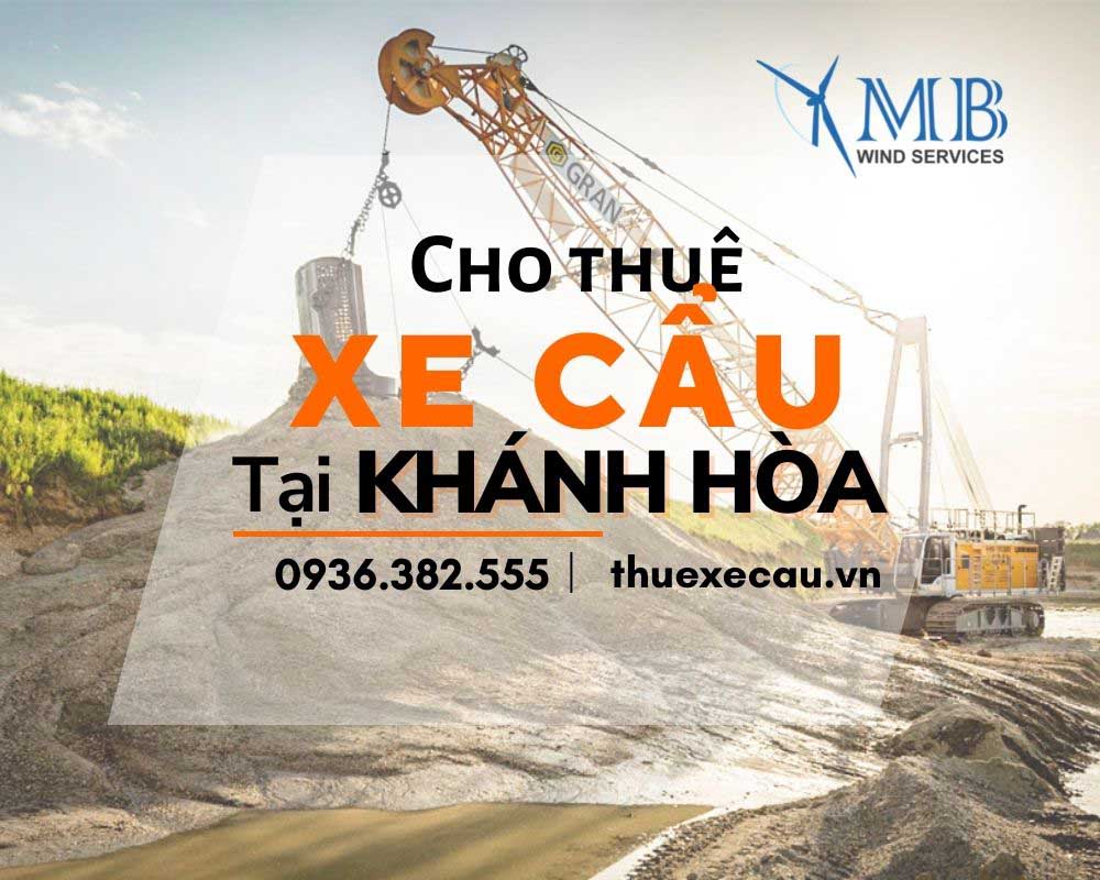 Cho thuê xe cẩu tại Khánh Hòa