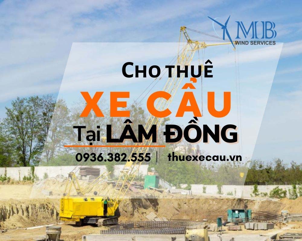 Cho thuê xe cẩu tại Lâm Đồng