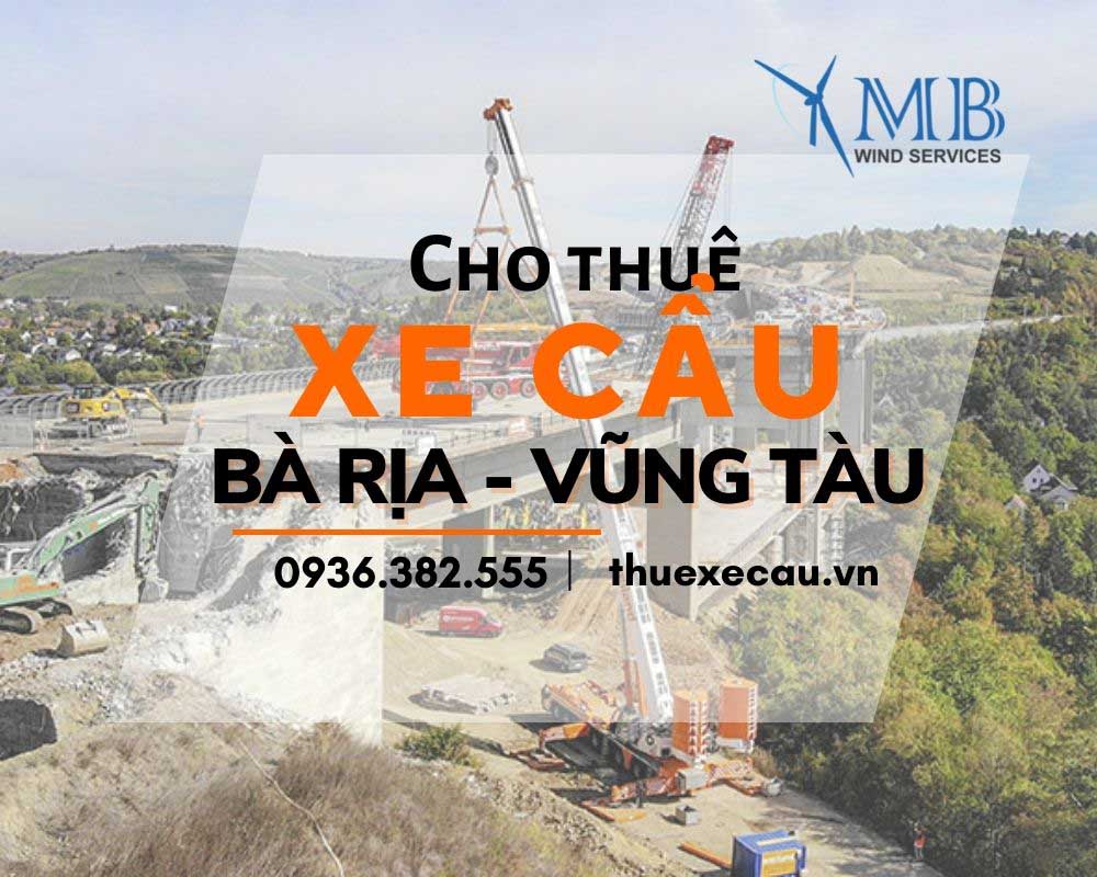 Cho thuê xe cẩu tại Vũng Tàu
