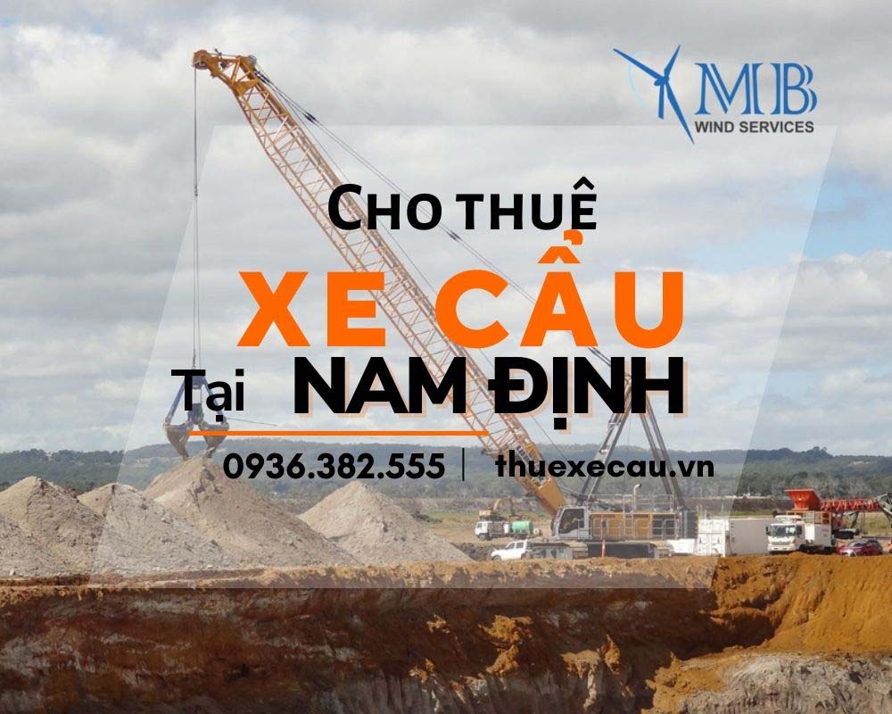 Cho thuê xe cẩu tại Nam Định